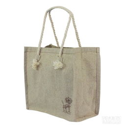 圖 深圳龍崗哪里黃麻布購物袋廠家 環保手提袋價格 高檔黃麻袋圖片 深圳服裝 鞋帽 箱包